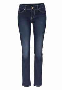 Mustang, Damen 5-Pocket-Jeans »Jasmin«, Dunkelblau