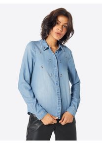 Véro Moda VERO MODA, Damen Hemd, Blue Denim