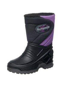 Beck, Winterstiefel, Lila / Schwarz