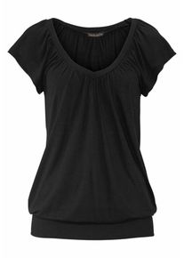 Lascana, Damen Shirt, Schwarz