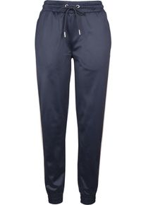 Urban Classics, Damen Stoffhose 'Cuff Track', Navy / Puder