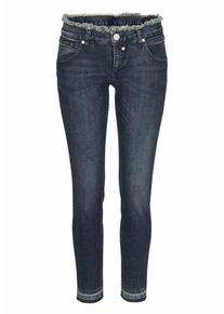 Herrlicher, Damen Ankle-Jeans 'Touch Fancy', Dunkelblau