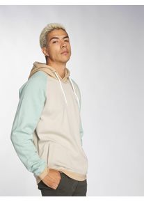 Just Rhyse, Herren Kapuzenpullover 'Cuverto', Beige / Mint