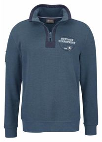 MAN'S WORLD Man's World, Herren Troyer, Blue Denim