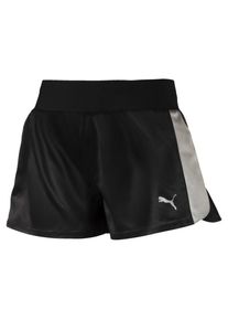 Puma, Damen Shorts 'Blast', Grau / Schwarz