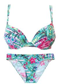 Sunseeker, Damen Push-up Bikini, bunt
