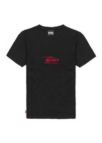 Mister Tee, Herren Tee 'Attack Small', Rot / Schwarz
