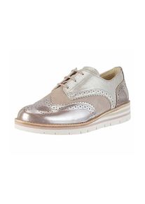 Gabor, Damen Schn&uuml;rschuhe, Grau / Greige