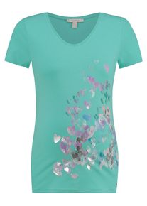 Esprit Maternity, Damen T-shirt, Mint / Helllila