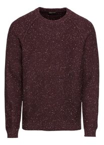 Review, Herren Pullover 'CN DONEGAL NEPS', Burgunder