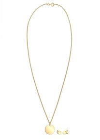 Elli Premium, Damen Schmuckset 'Geo, Kreis', Gold