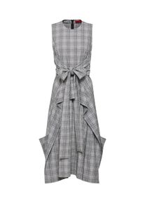 Hugo, Damen Kleid 'Kestani-2', Grau / Schwarz