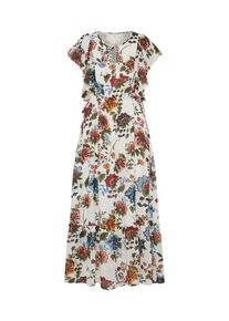 Tom Tailor Denim, Damen Kleid, Mischfarben / Weiß