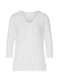 Tom Tailor, Damen Shirt, Navy / Offwhite