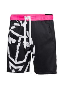 BIDI BADU, Herren Shorts 'Kito Tech', Pink / Schwarz / Weiß