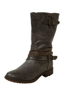 Mustang, Damen Stiefel, Dunkelgrau