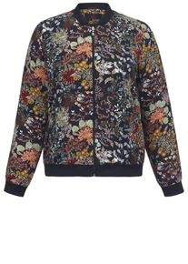Emilia Lay, Damen Blouson, Dunkelgelb / Mint / Koralle / Schwarz / Weiß