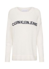 Calvin Klein Jeans, Damen Pullover, Schwarz / Weiß