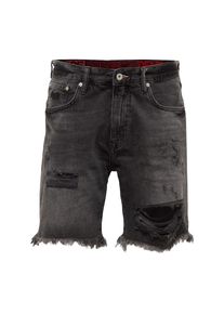 Superdry, Herren Shorts 'CONOR TAPER', Black Denim