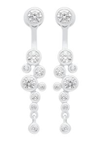 C-Collection, Damen Ohrstecker, Silber