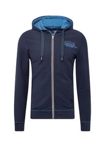 Tom Tailor, Herren Sweatjacke 'sweat jacket with hood', Blau