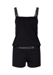 Calvin Klein Swimwear, Damen Jumpsuit 'ROMPER', Schwarz