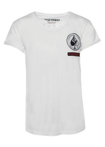 Trueprodigy, Herren T-Shirt 'No Place For Fakes', Rot / Schwarz / Weiß