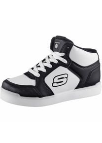 Skechers, M&auml;dchen Sneaker 'Energy Lights', Schwarz / Wei&szlig;
