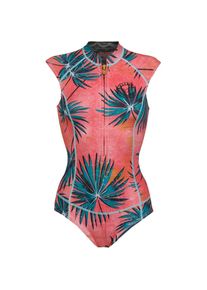 Billabong, Damen Neoprenshorty 'Captain Slvls Spring', Azur / Petrol / Schilf / Hummer