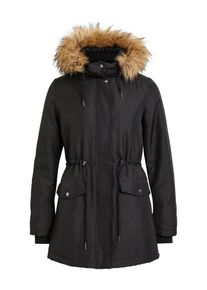 Vila, Damen Parka, Schwarz