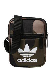 adidas originals, Damen Unisex - Taschen 'FEST BAG CAMO', Braun / Hellgr&uuml;n / Wei&szlig;