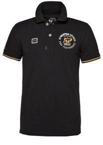 Code-Zero, Herren Poloshirt 'TP52 Speed', Schwarz