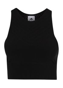 adidas Performance, Damen Sport-Top 'WRPKNT CROP', Schwarz