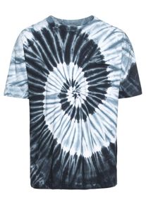 Urban Classics, Herren T-Shirt, Rauchblau / Dunkelgrau / Weiß