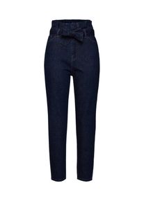 Review, Damen Jeans 'MOM BELTED', Dunkelblau