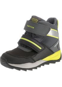 Geox, Winterstiefel 'ORIZONT', Gelb / Grau / Dunkelgrau / Schwarz