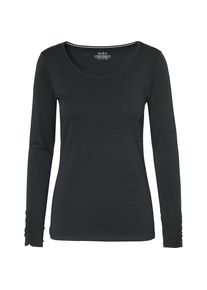 EDC by Esprit, Damen Langarmshirt, Schwarz
