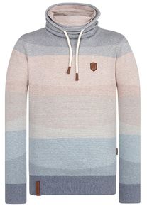 Naketano, Herren Knit, Rauchblau / Taubenblau / Hellpink