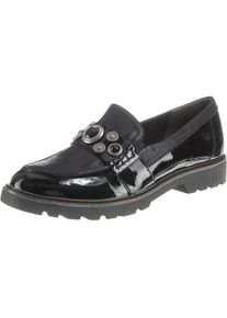 Tamaris, Damen Loafers, Schwarz
