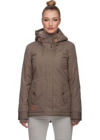 Ragwear, Damen Jacke 'MONADE STRIPES', Braun