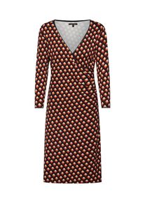 King Louie, Damen Kleid, Rostrot / Schwarz