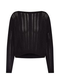 ABOUT YOU, Damen Pullover 'Hermine', Schwarz