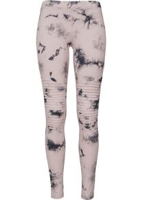 Urban Classics, Damen Leggings, Altrosa / Schwarz