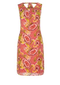 s.Oliver BLACK LABEL, Damen Kleid, Gelb / Orange / Koralle / Orangerot