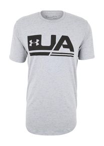 Under Armour, Herren Funktionsshirt 'Sportstyle', Graumeliert / Schwarz
