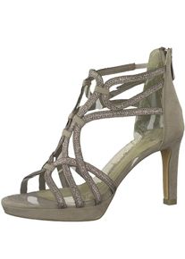 Marco Tozzi, Damen Sandalette, Taupe