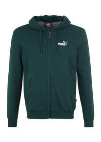 Puma, Herren Sweatjacke 'ESS+ FZ Hoody TR', Dunkelgrün