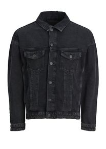 Jack & Jones JACK & JONES, Herren Jeansjacke, Schwarz