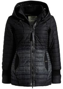 Khujo, Damen Jacke ' MIDD2 ', Schwarz