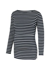 boob, Damen Shirt, Nachtblau / Weiß